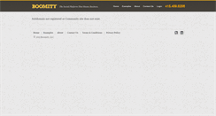 Desktop Screenshot of community.boomity.com